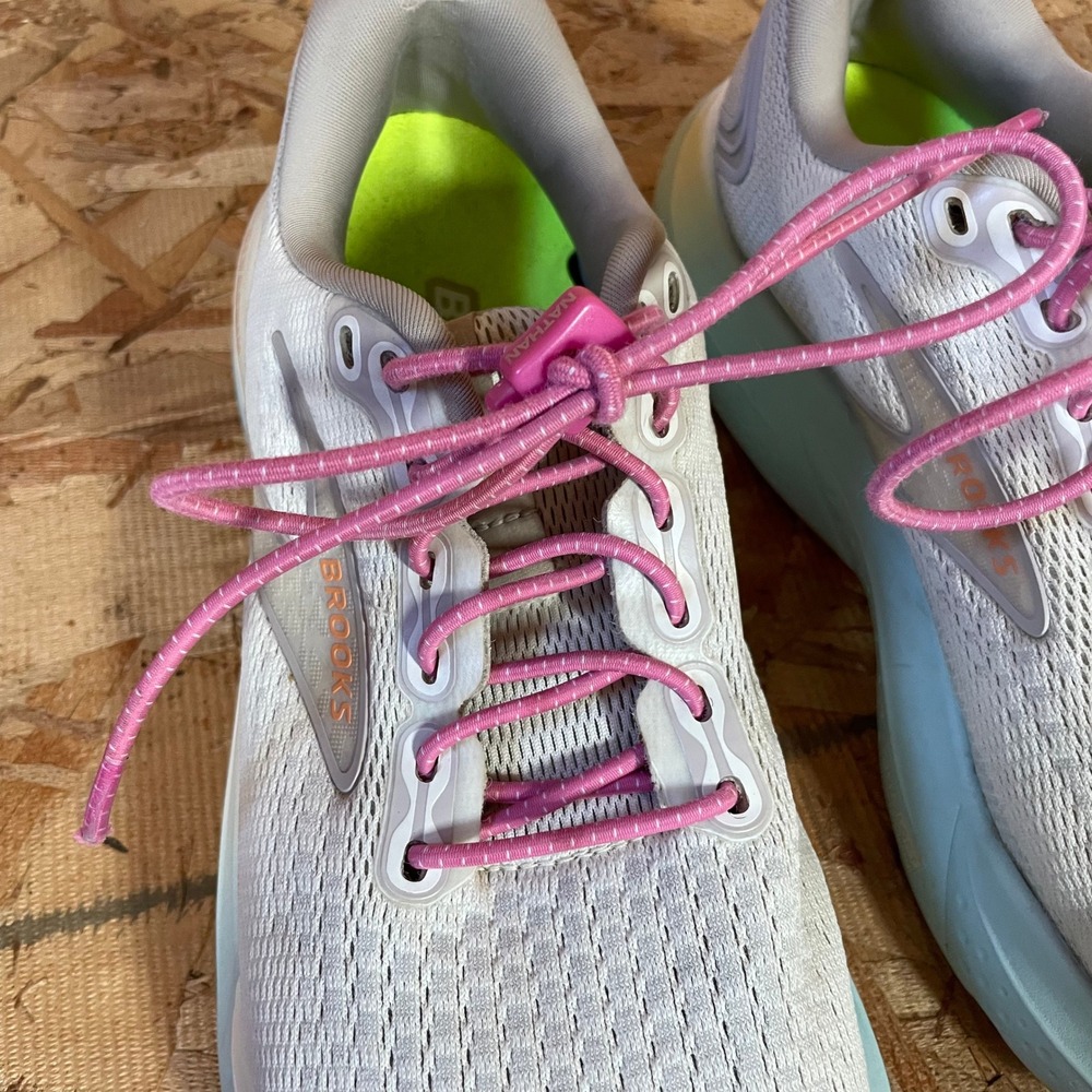 Brooks Glycerin 21 Women's Running Shoes Coconut Aqua Orange Sneaker Size 8.5B - Picture 15 of 16